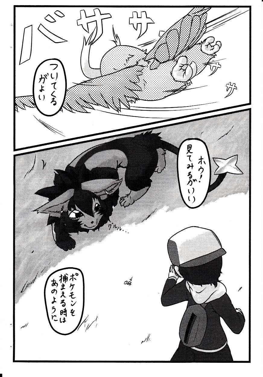 (C77) [Rakusaba Shironeko. (Maru)] Gotsugou Shugi Shucchoujo (Pokémon) - Page 4