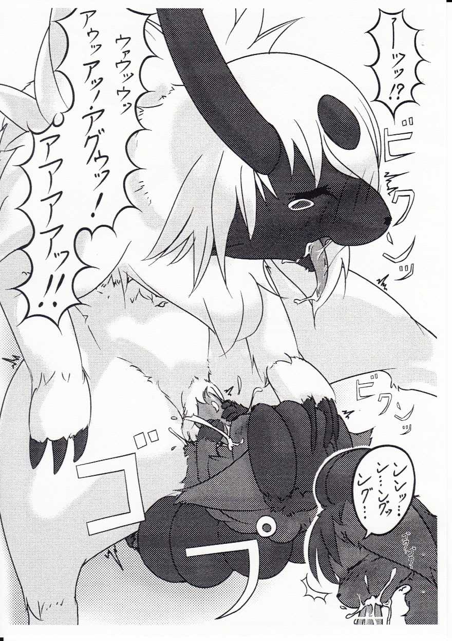 (C77) [Rakusaba Shironeko. (Maru)] Gotsugou Shugi Shucchoujo (Pokémon) - Page 23