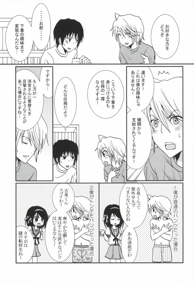 [Monaco Meister (Kodama Naoko)] ぱんちら (The Melancholy of Haruhi Suzumiya) - Page 6
