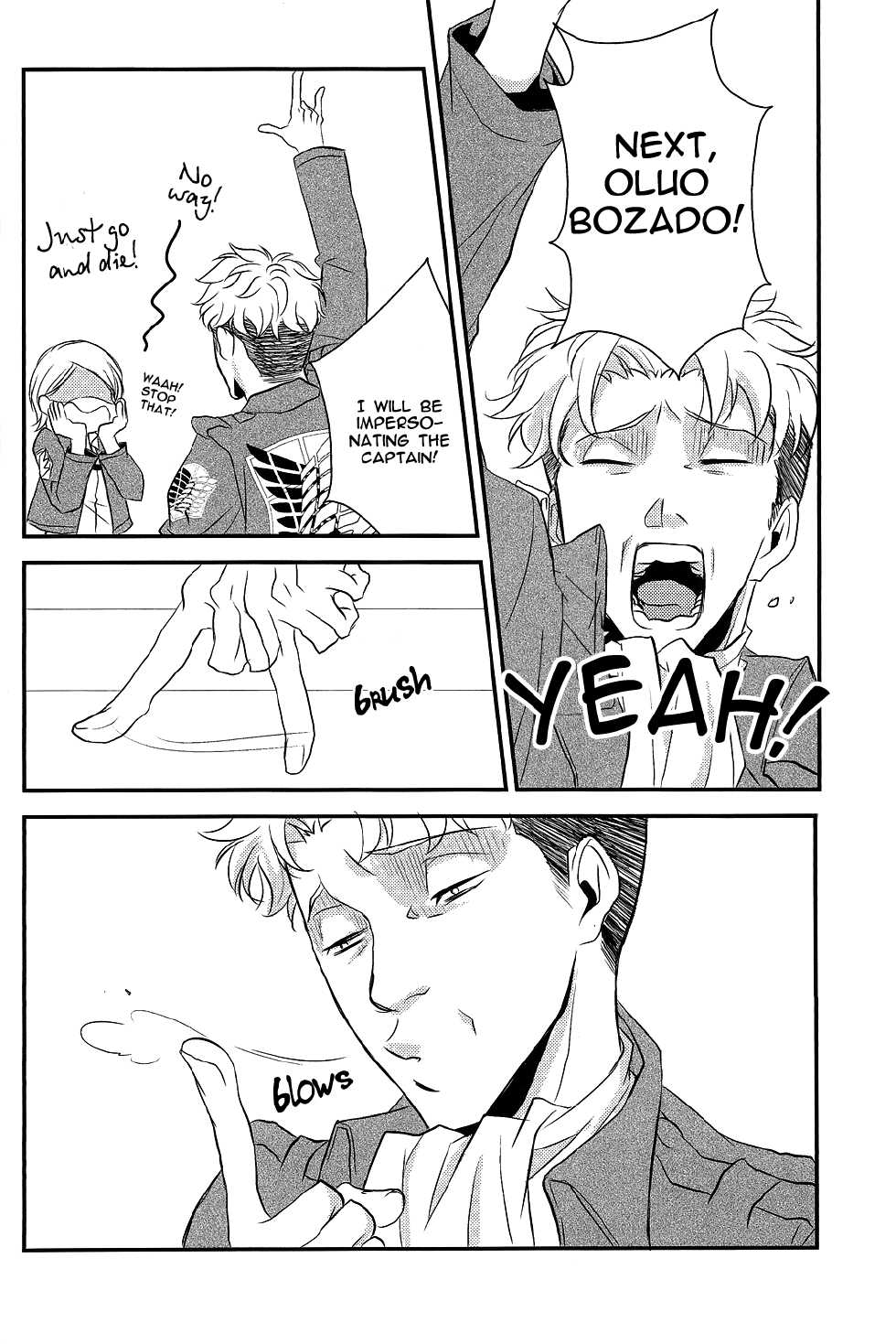 (Kuchikukei!) [SHINGEKI666 (Kitazawa Seiko)] Osake wa Hatachi ni Natte Kara! | Drink after you turn 20 (Shingeki no Kyojin) [English] [KEY AND CRAVAT] - Page 8