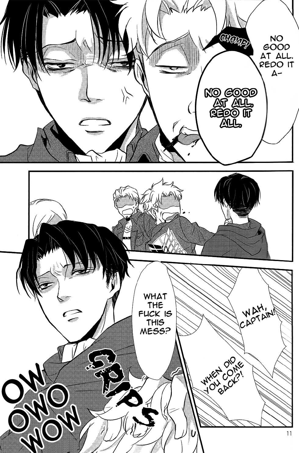 (Kuchikukei!) [SHINGEKI666 (Kitazawa Seiko)] Osake wa Hatachi ni Natte Kara! | Drink after you turn 20 (Shingeki no Kyojin) [English] [KEY AND CRAVAT] - Page 9