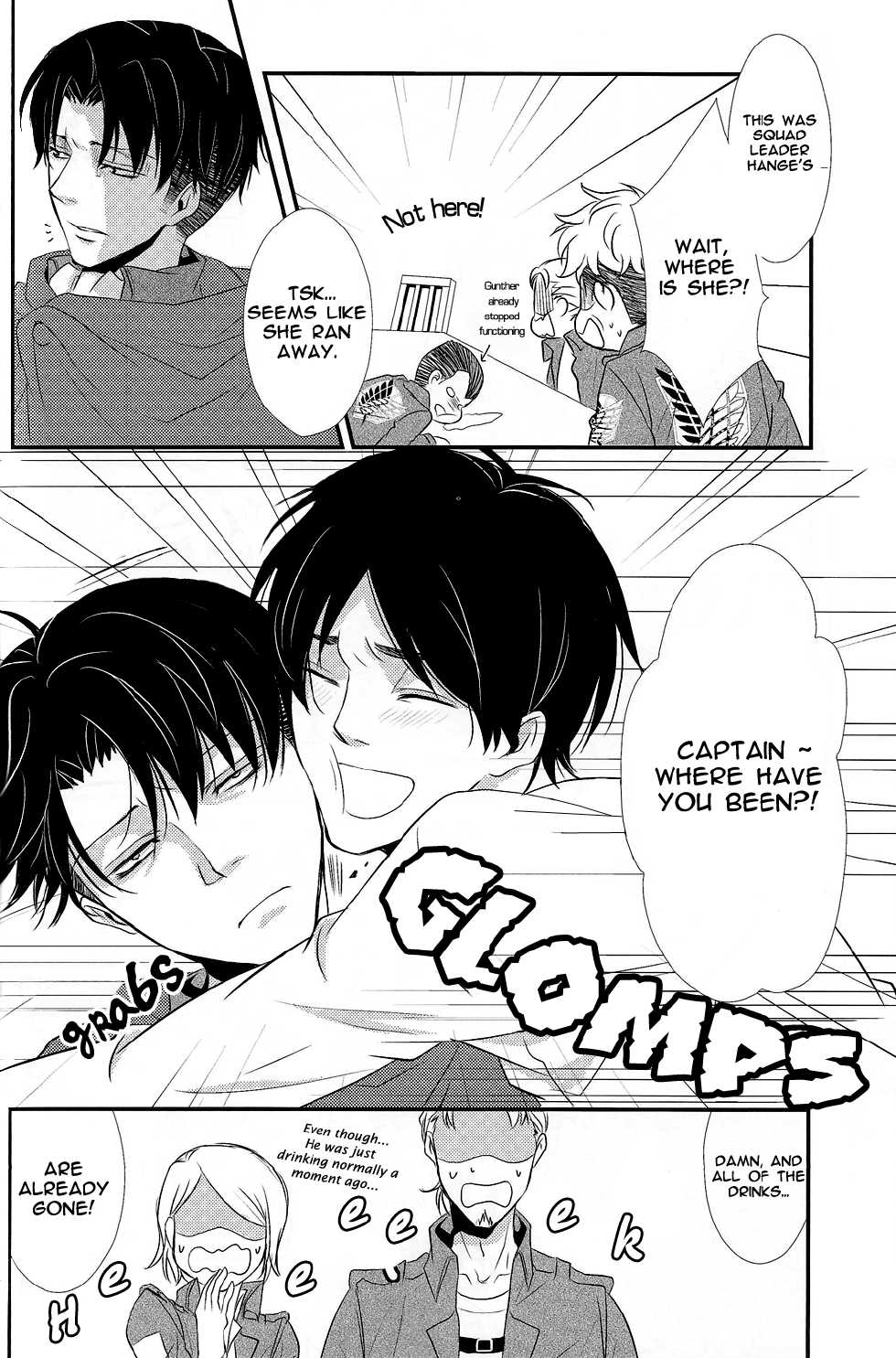 (Kuchikukei!) [SHINGEKI666 (Kitazawa Seiko)] Osake wa Hatachi ni Natte Kara! | Drink after you turn 20 (Shingeki no Kyojin) [English] [KEY AND CRAVAT] - Page 10