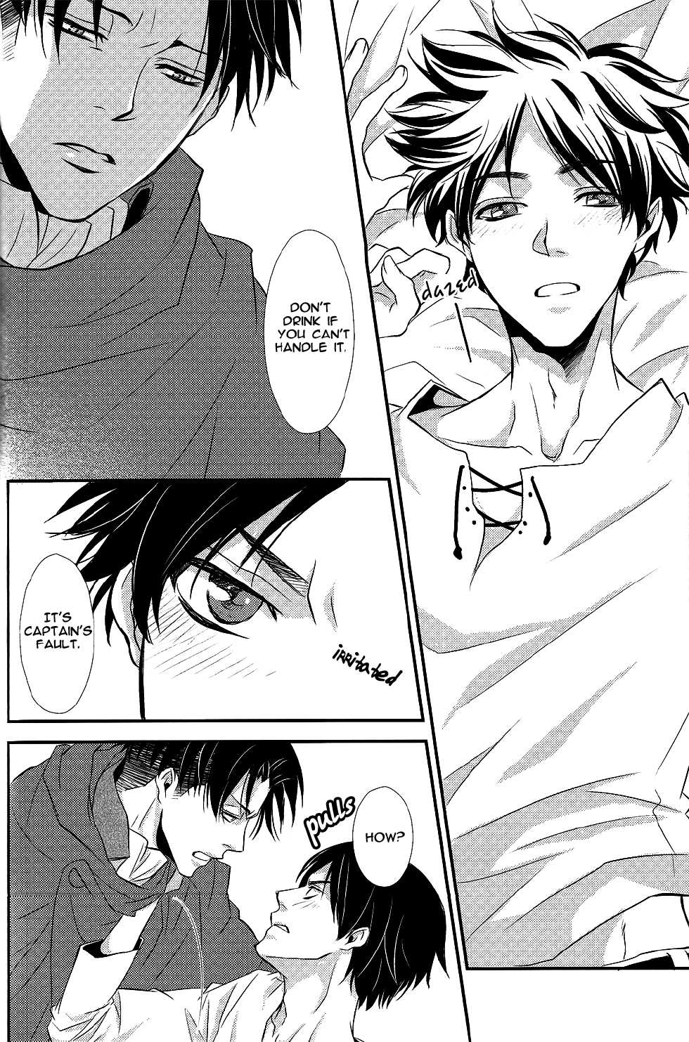 (Kuchikukei!) [SHINGEKI666 (Kitazawa Seiko)] Osake wa Hatachi ni Natte Kara! | Drink after you turn 20 (Shingeki no Kyojin) [English] [KEY AND CRAVAT] - Page 14