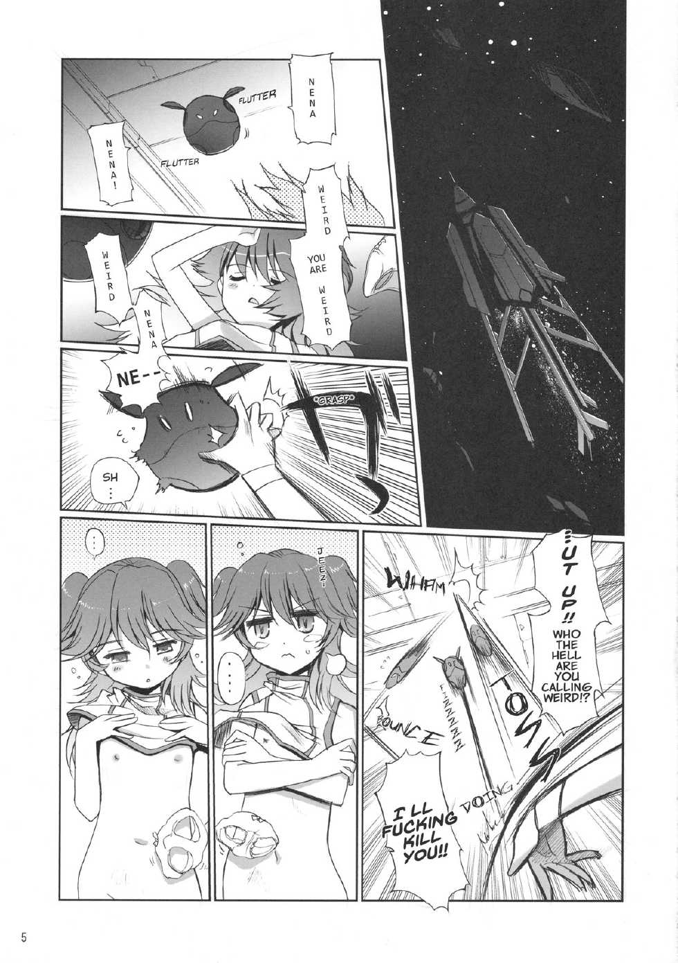 (C74) [Nippon Teikoku Toshokan (Kiya Shii, Hanpera)] Nena Typhoon (Gundam 00) [English] [EHCOVE] - Page 4