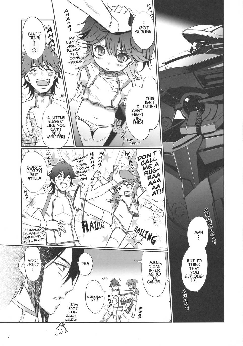 (C74) [Nippon Teikoku Toshokan (Kiya Shii, Hanpera)] Nena Typhoon (Gundam 00) [English] [EHCOVE] - Page 6