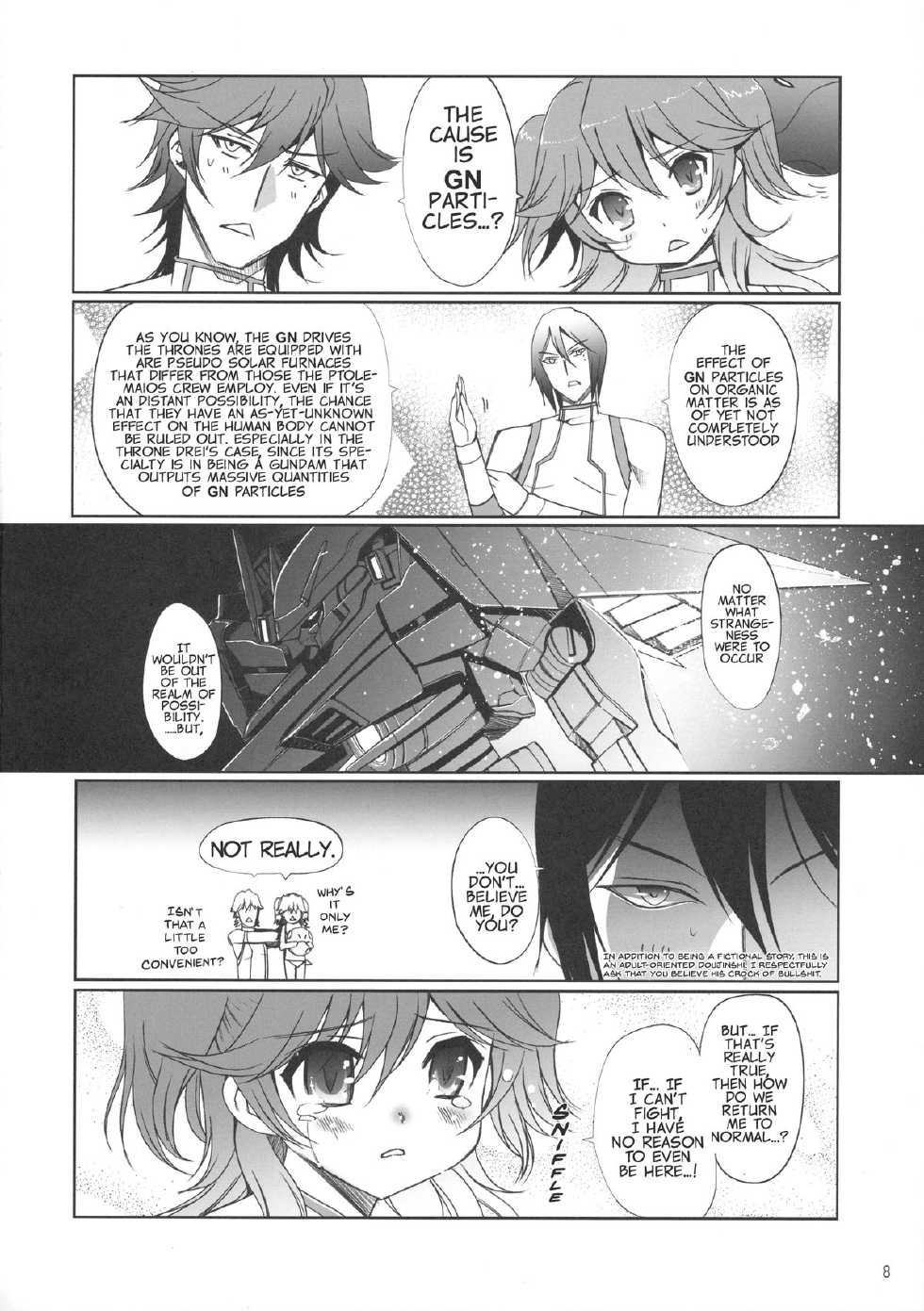 (C74) [Nippon Teikoku Toshokan (Kiya Shii, Hanpera)] Nena Typhoon (Gundam 00) [English] [EHCOVE] - Page 7