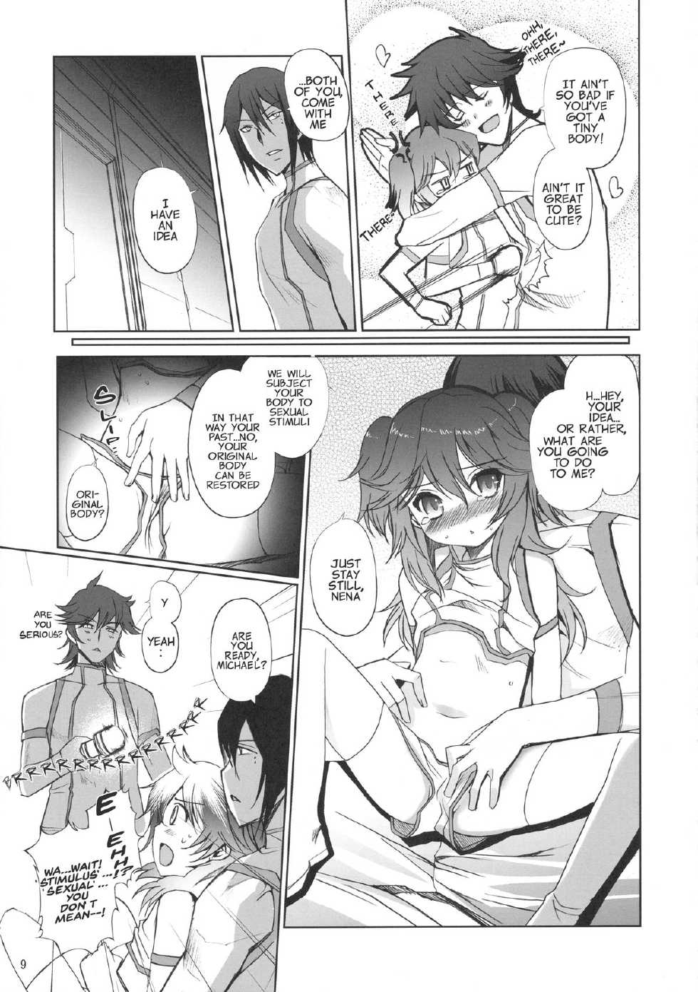 (C74) [Nippon Teikoku Toshokan (Kiya Shii, Hanpera)] Nena Typhoon (Gundam 00) [English] [EHCOVE] - Page 8
