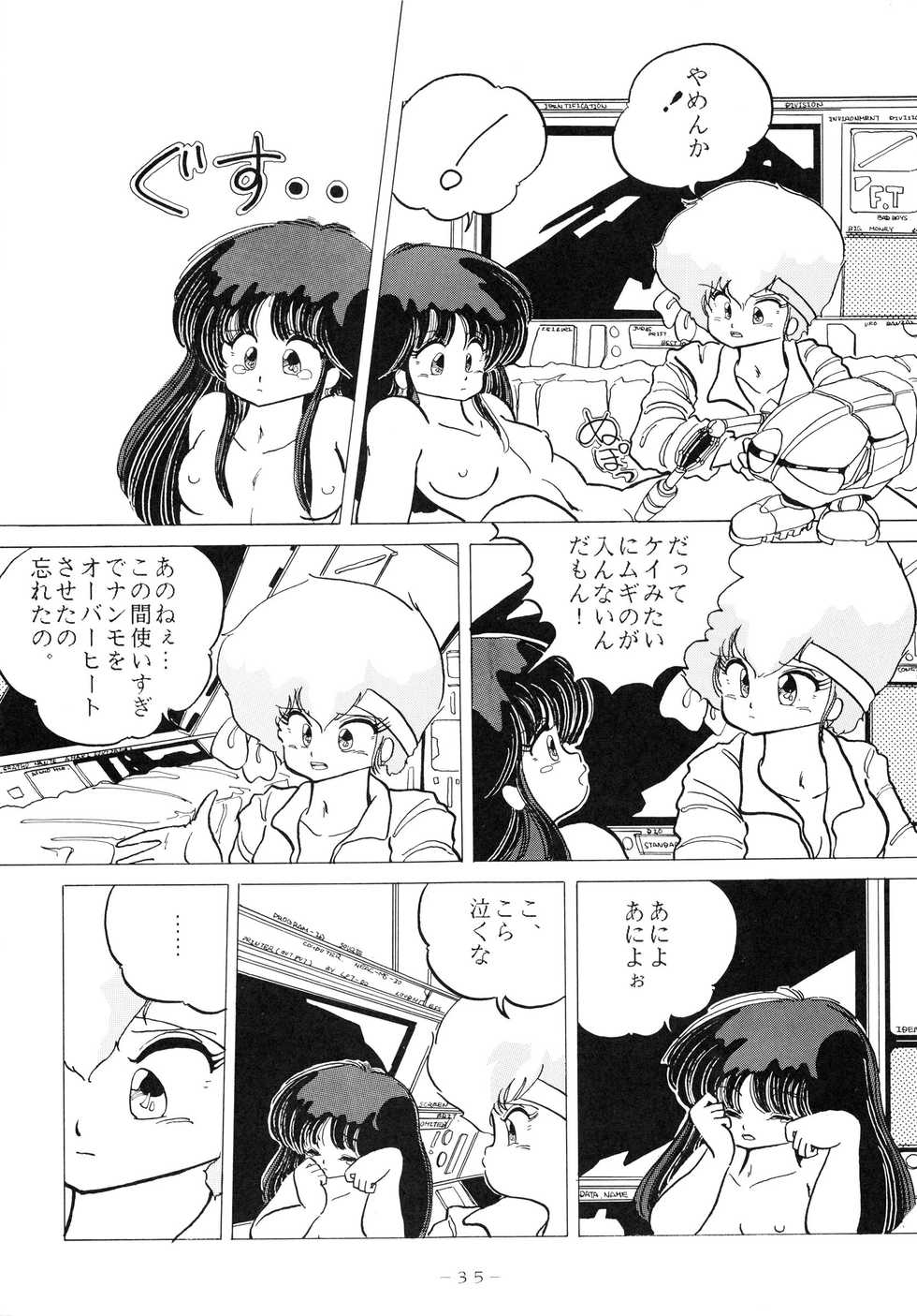 (C33) [Studio 7, pax, Gokuaku Shounin Henshuubu (Various)] X DIGITALver.1.0 -DIRTY PAIR SPECIAL- (Dirty Pair) - Page 35