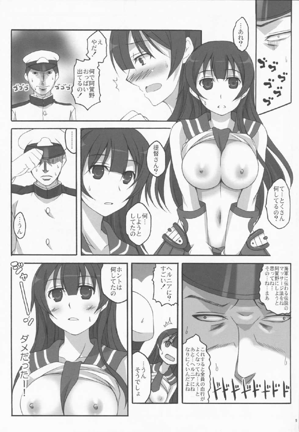 (C86) [Licorice Candy (Kuroama)] Uwasa no Saishinei (Kantai Collection -KanColle-) - Page 9