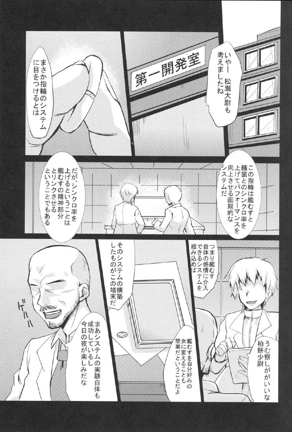 (C86) [Hard Puncher Maniax (Shibahara Gotyo)] Kanmusu Nostalgia (Kantai Collection -KanColle-) - Page 3