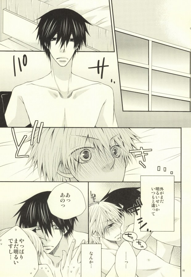 (C83) [HINATUYA (Ayanoumi)] Kaseifu no Takano (Sekaiichi Hatsukoi) - Page 14