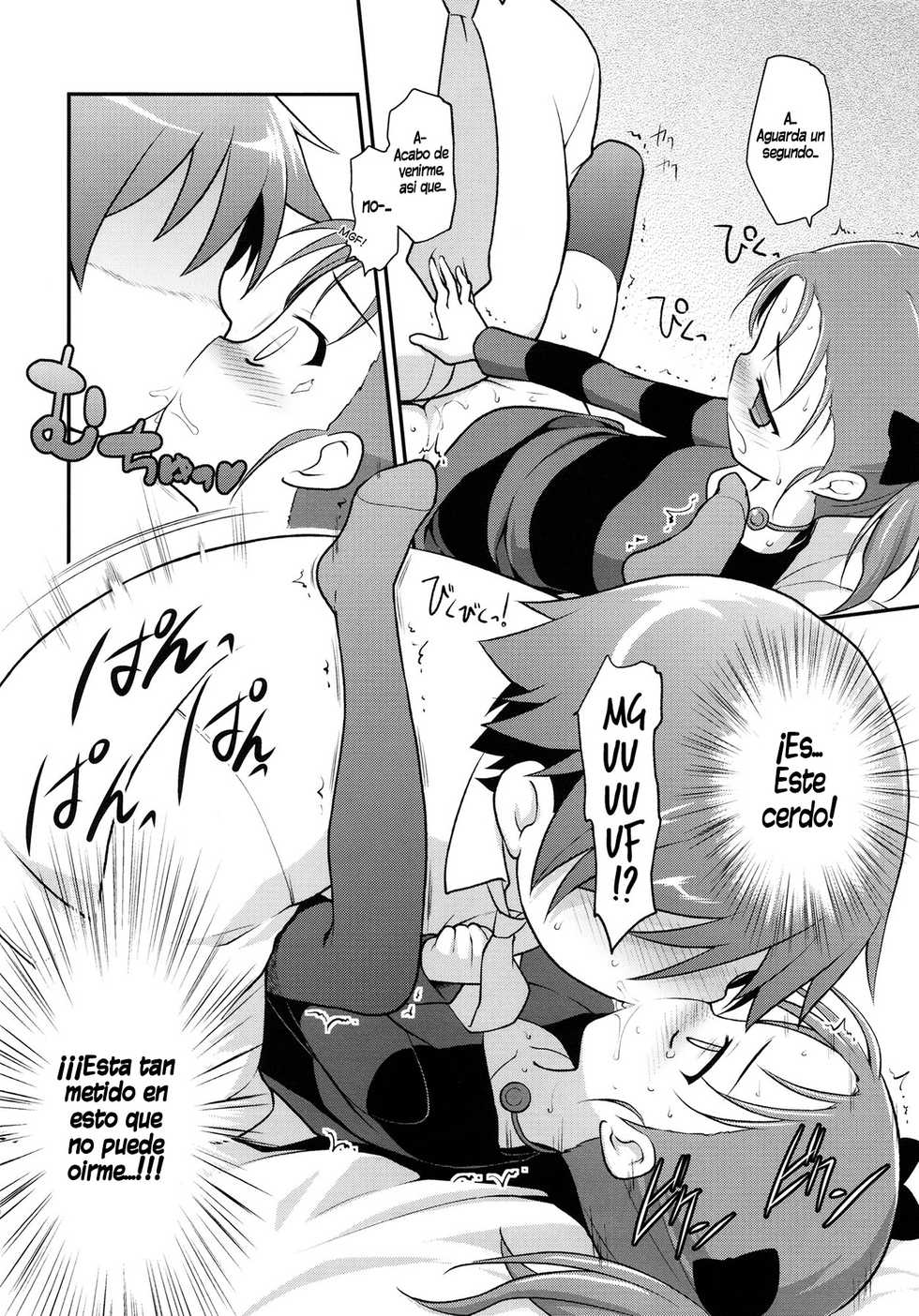 (C82) [Rotary Engine (Kannazuki Motofumi)] Niko Nama. (Accel World) [Spanish] [InF] - Page 9