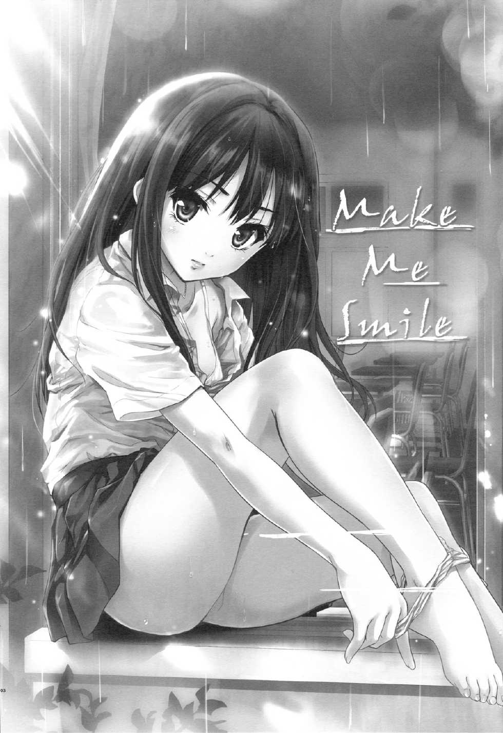 (C86) [Ngmyu (Tohgarashi Hideyu)] Make Me Smile (THE IDOLM@STER Cinderella Girls) - Page 2