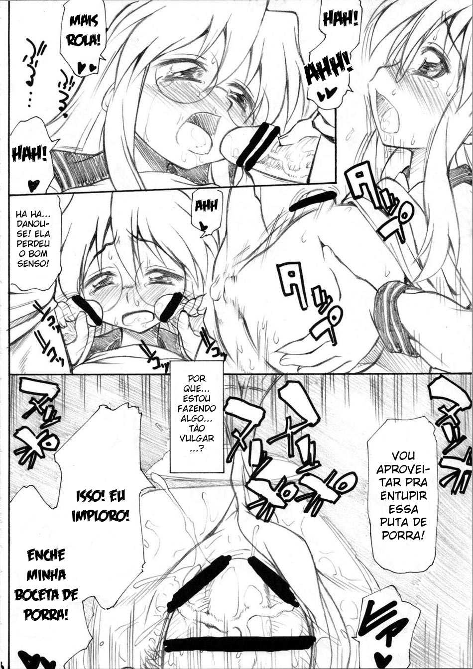 (SC37) [Handsome Aniki (Asuhiro)] Chijou no Hoshi (Lucky Star) [Portuguese-BR] [BartSSJ] - Page 16