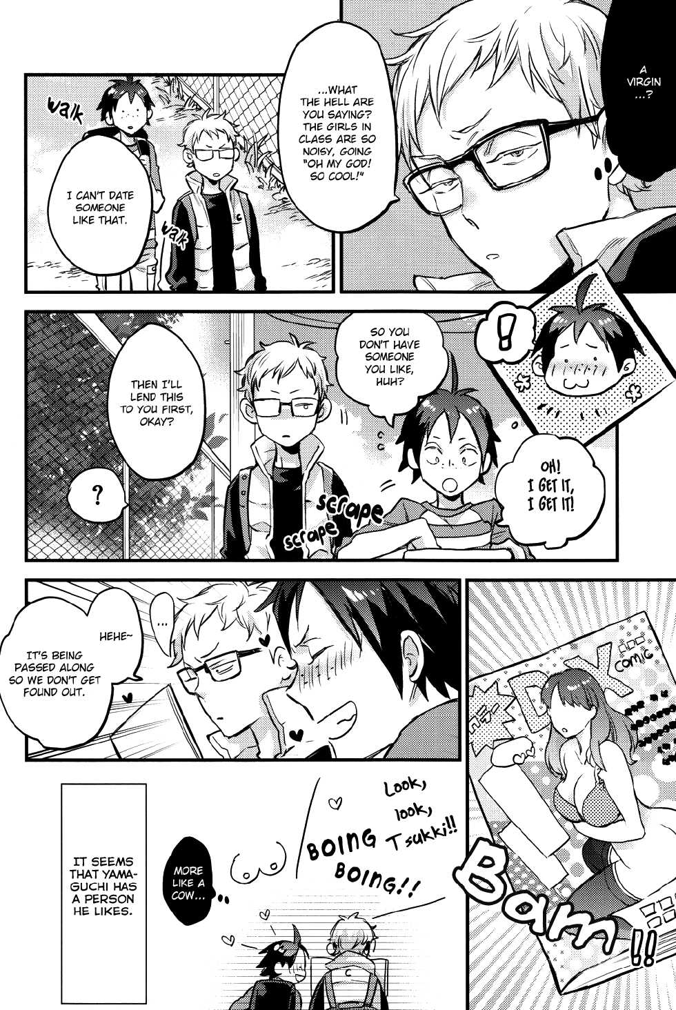 (C86) [MICROMACRO (Yamada Sakurako) + makaka (mocoka)] Tsukiyo no Waltz (Haikyuu!!) [English] [Baka Dumb Aho Scans] - Page 7