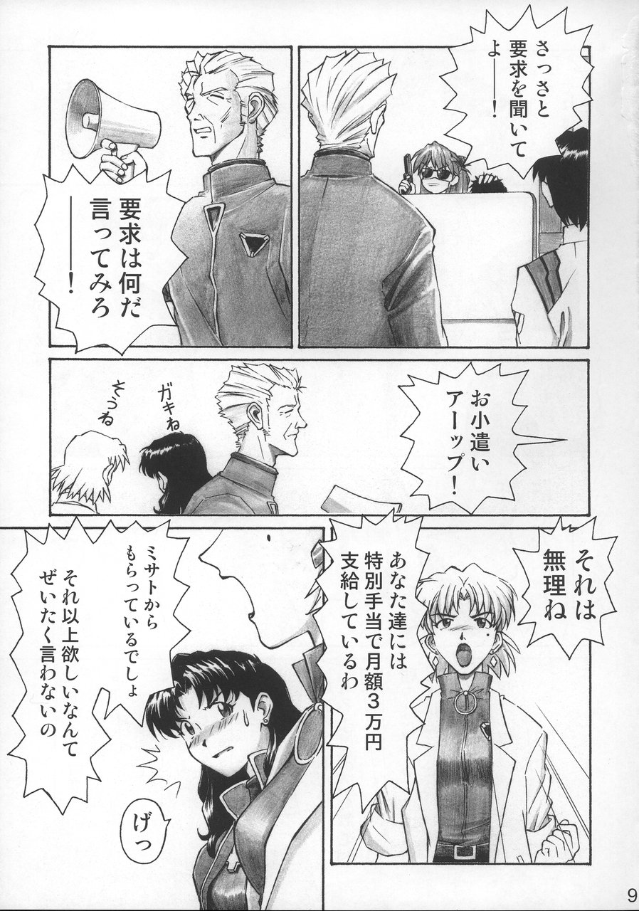 (C68) [TENGU NO TSUZURA (Kuro Tengu)] NERV no Ichiban Nagai Hi (Neon Genesis Evangelion) - Page 8