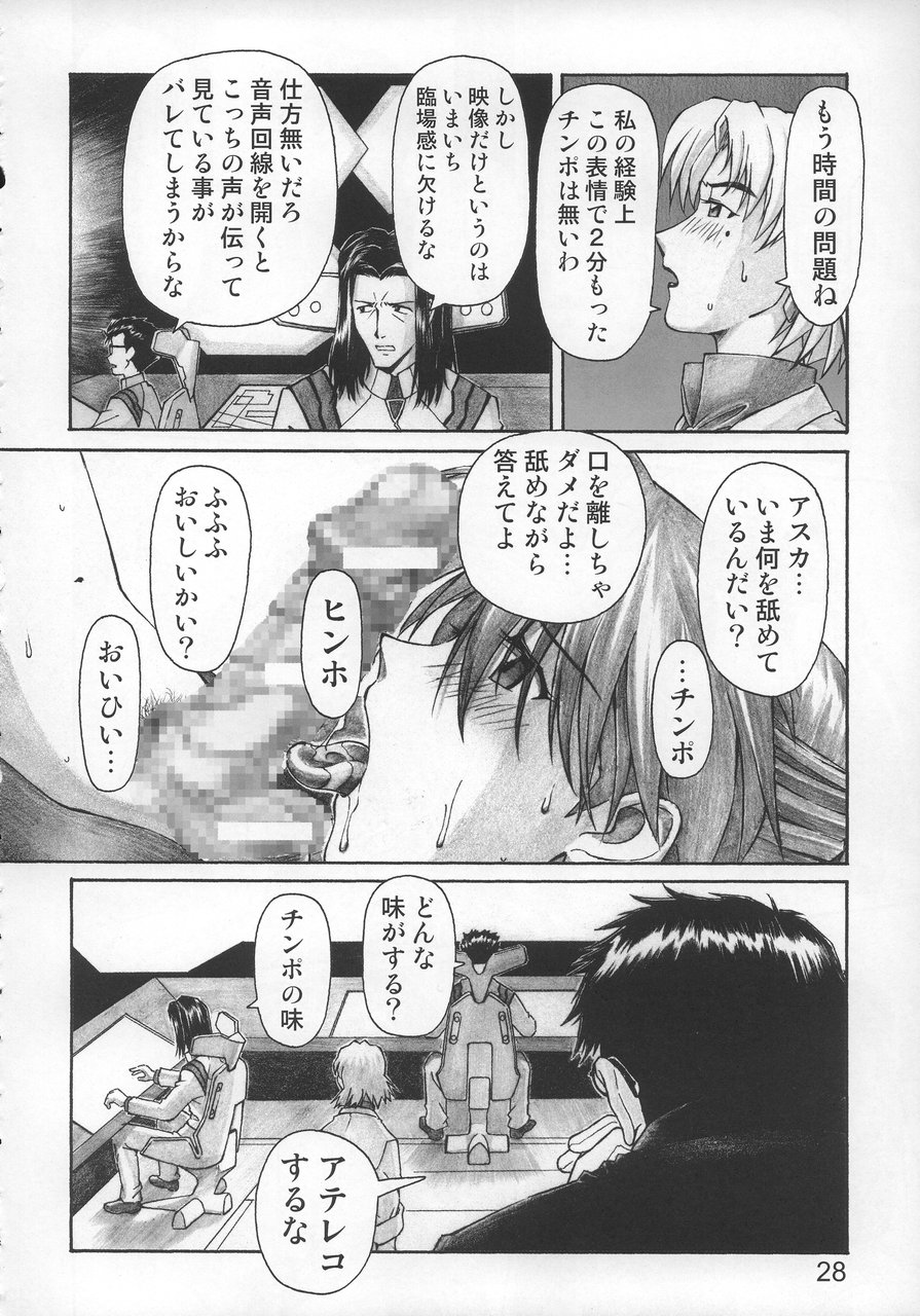 (C68) [TENGU NO TSUZURA (Kuro Tengu)] NERV no Ichiban Nagai Hi (Neon Genesis Evangelion) - Page 27