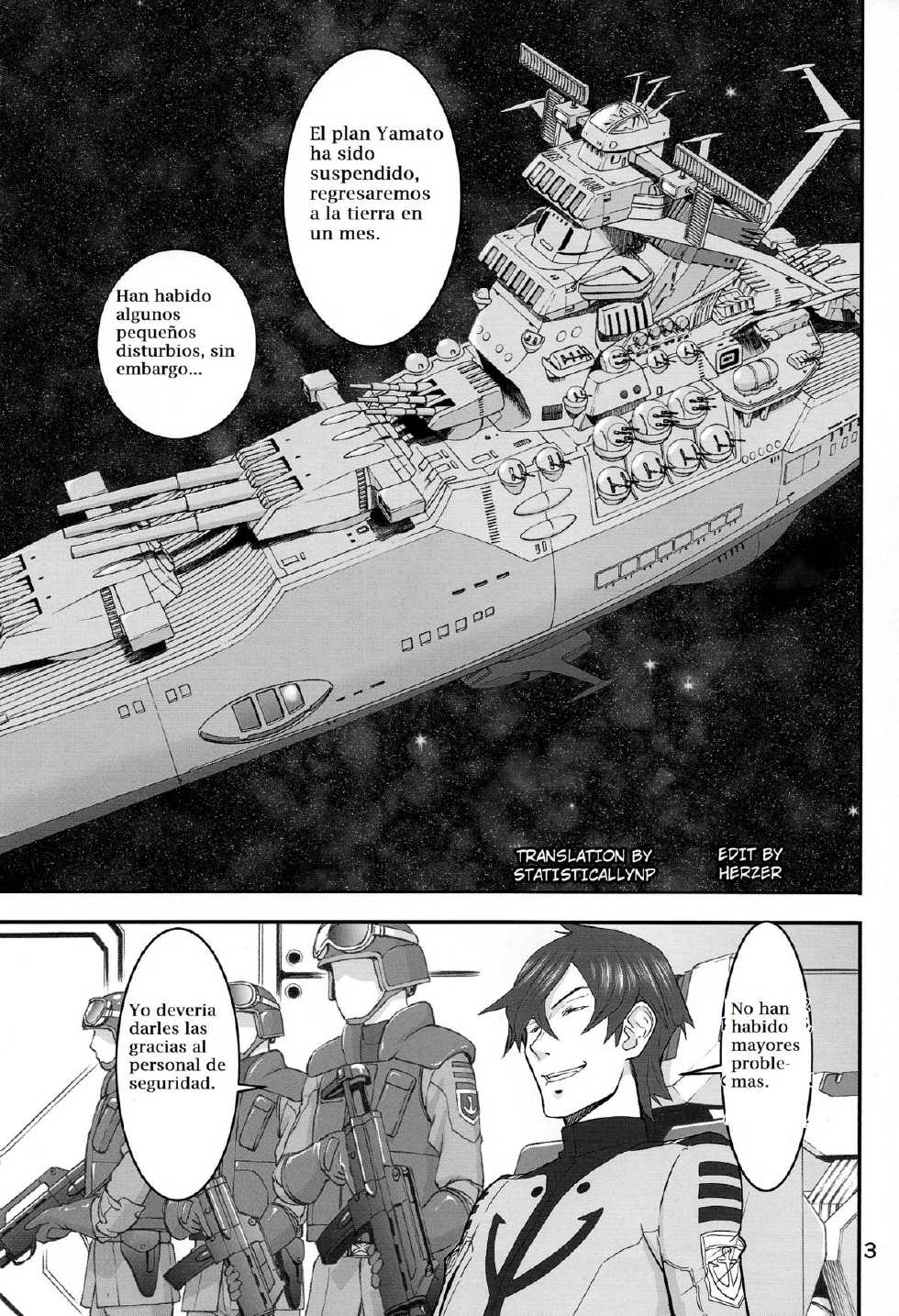 (C85) [High Thrust (Inomaru)] Kan Kan Nisshi (Space Battleship Yamato 2199) [Spanish] {Pesqu} - Page 2