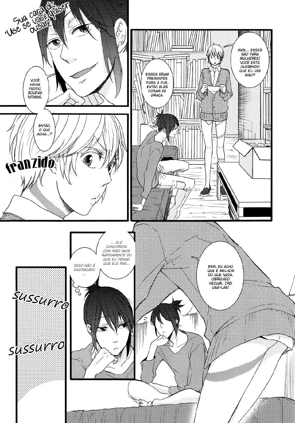 [UNVER (Shiroshita Ayu)] Shion-kun no Pantsu (No.6) [Portuguese-BR] - Page 9