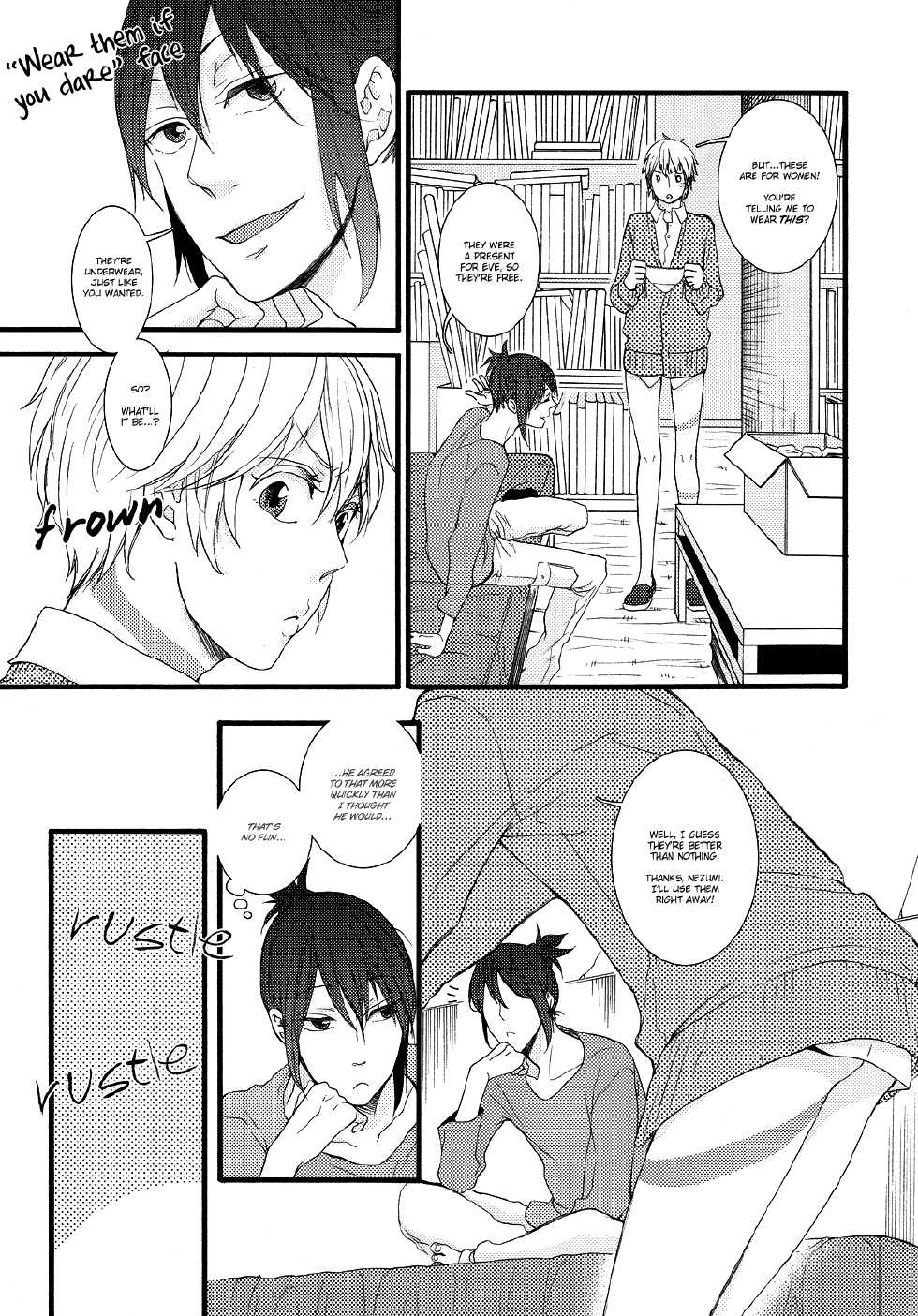 [UNVER (Shiroshita Ayu)] Shion-kun no Pantsu (No.6) [English] [September Scanlations] - Page 10