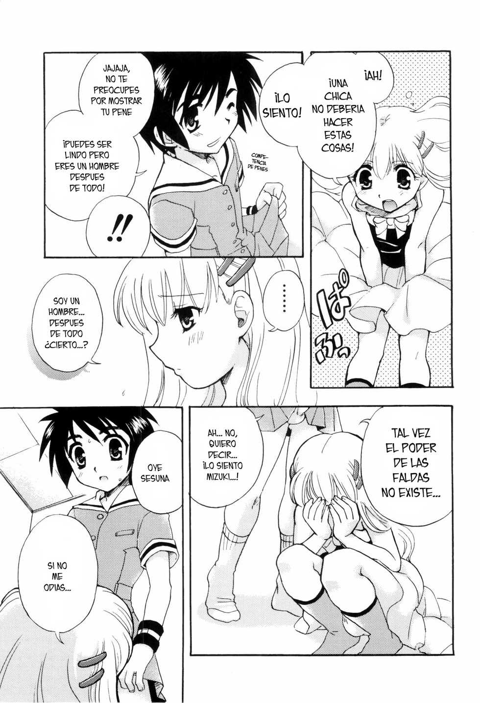[Tachibana Momoya] Skirt no Mahou (Shounen Shikou 14 - Josou Special) [Spanish] {Fanboo} - Page 9