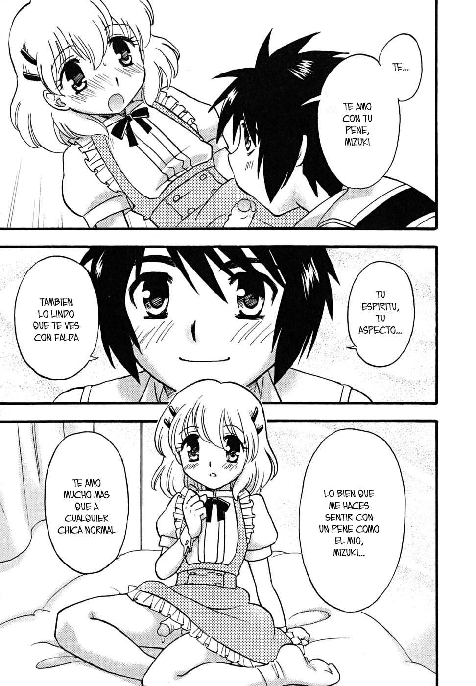 [Tachibana Momoya] Koibito no Mahou (Shounen Shikou 24 - Josou Destiny) [Spanish] {Fanboo} - Page 19