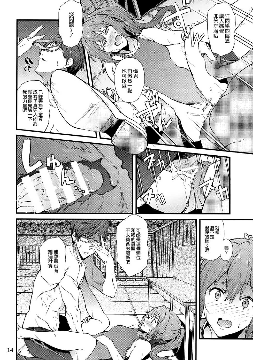 (C86) [EXTENDED PART (YOSHIKI)] GO is good! 2 (Free!) [Chinese] [空気系☆漢化] - Page 14