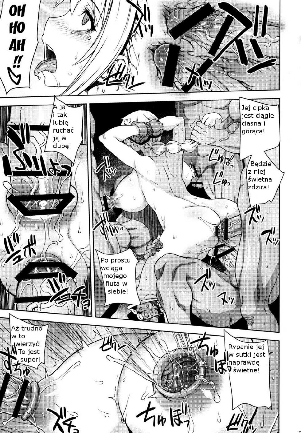 [Choujikuu Yousai Kachuusha (Denki Shougun)] Dorei Kentoushi Rebecca | Niewolnicza Gladiatorka Rebecca (One Piece) [Polish] [Digital] - Page 20