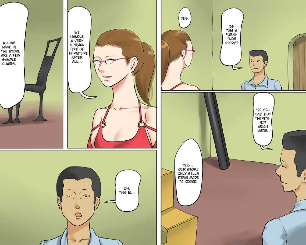[Naya] Rubber Bondage SM The Nyotai Kagu | Rubber Bondage SM - The Female Furniture [English] =LWB= - Page 4