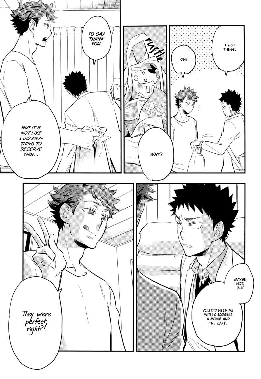 (C85) [Cinnamon (Macho)] Nigakute Amai (Haikyuu!!) [English] [Baka Dumb Aho Scans] - Page 12