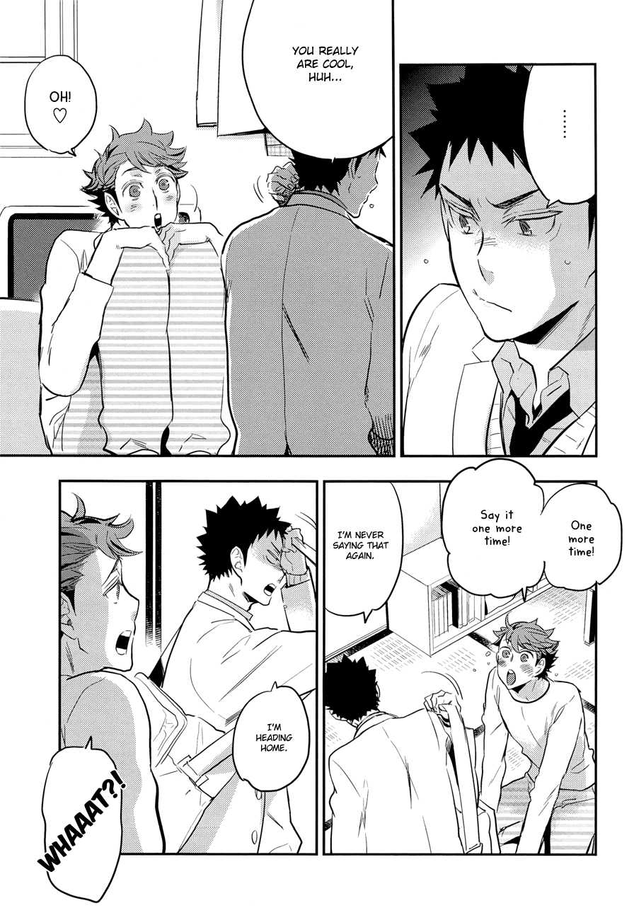 (C85) [Cinnamon (Macho)] Nigakute Amai (Haikyuu!!) [English] [Baka Dumb Aho Scans] - Page 16