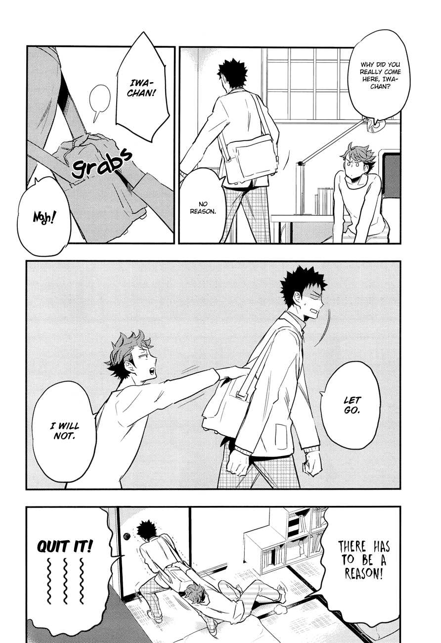 (C85) [Cinnamon (Macho)] Nigakute Amai (Haikyuu!!) [English] [Baka Dumb Aho Scans] - Page 17