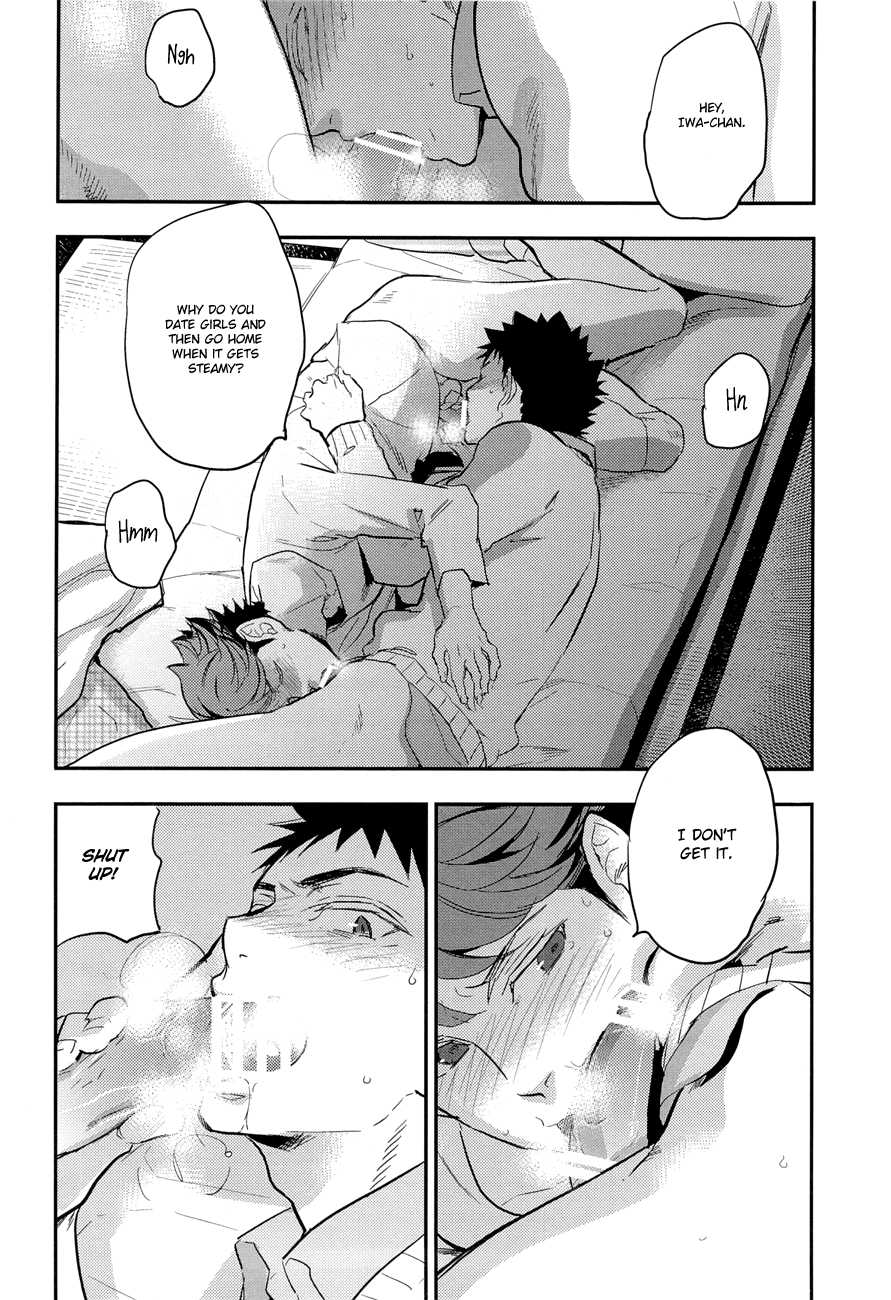 (C85) [Cinnamon (Macho)] Nigakute Amai (Haikyuu!!) [English] [Baka Dumb Aho Scans] - Page 25