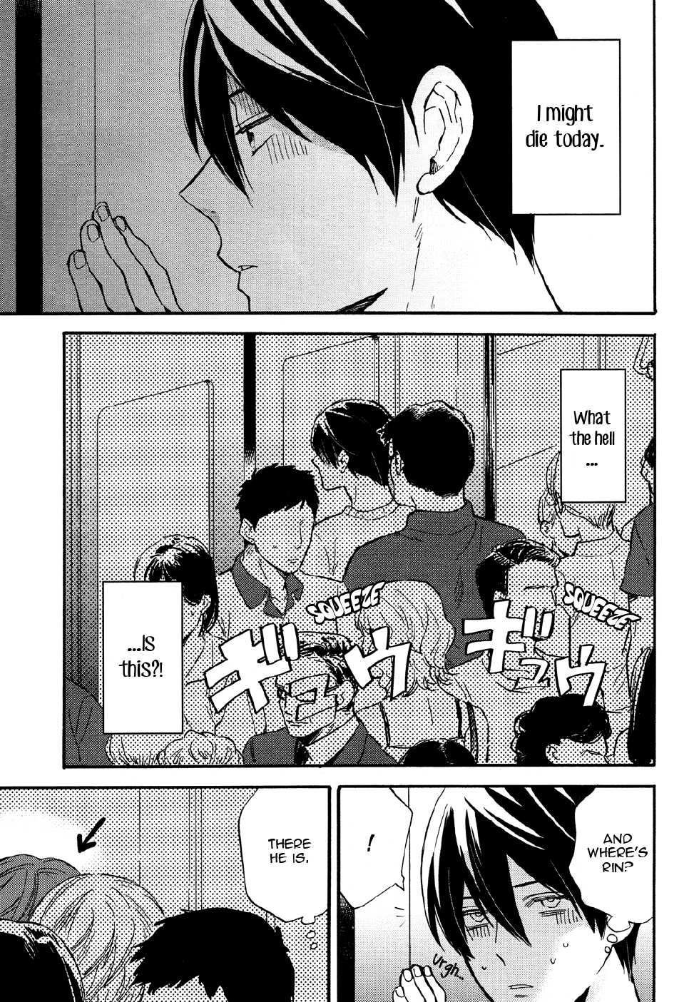 (SUPER23) [KANGAROO KICK (Takagi Takumi)] Same to Iruka no Dokusenyoku (Free!) [English] [Ikemen Scans] - Page 4
