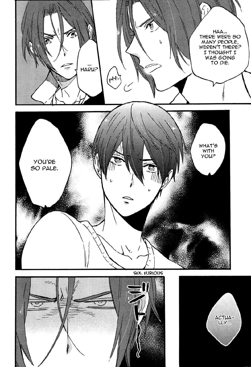 (SUPER23) [KANGAROO KICK (Takagi Takumi)] Same to Iruka no Dokusenyoku (Free!) [English] [Ikemen Scans] - Page 11