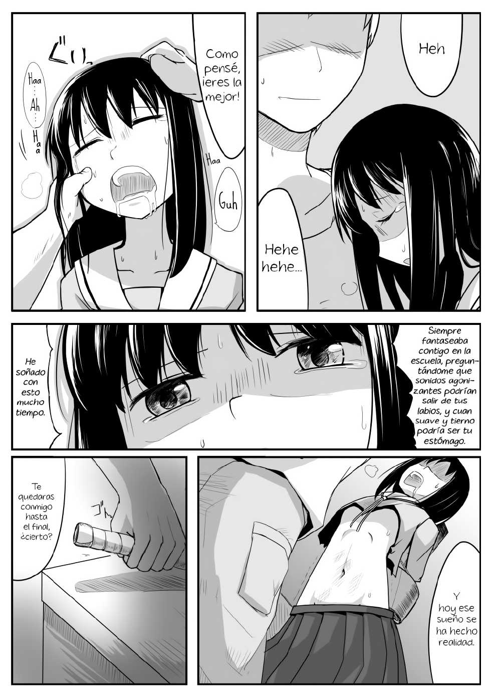 [nnS] Manga About Viciously Beating Osaka’s Stomach [Spanish] =Keta-I no Fansub= - Page 14