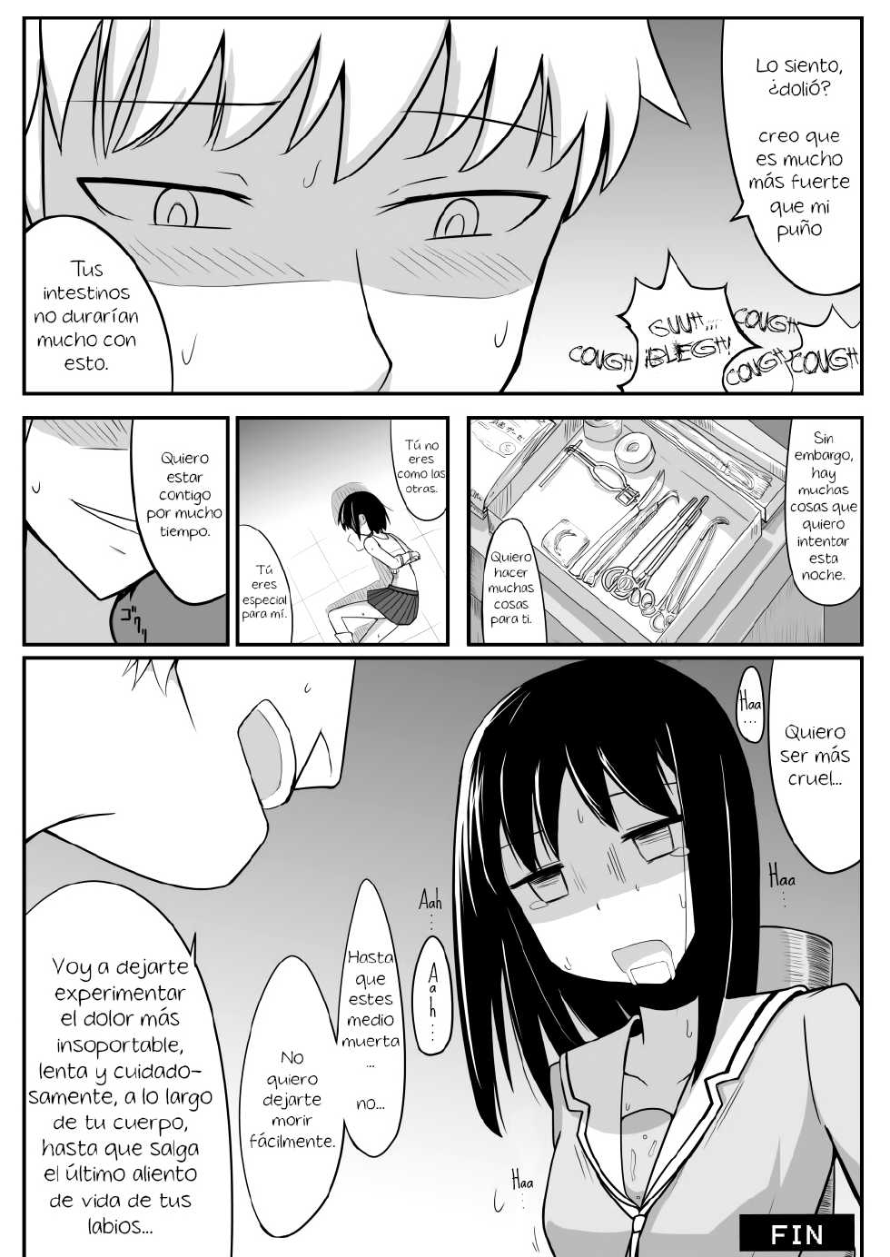[nnS] Manga About Viciously Beating Osaka’s Stomach [Spanish] =Keta-I no Fansub= - Page 16