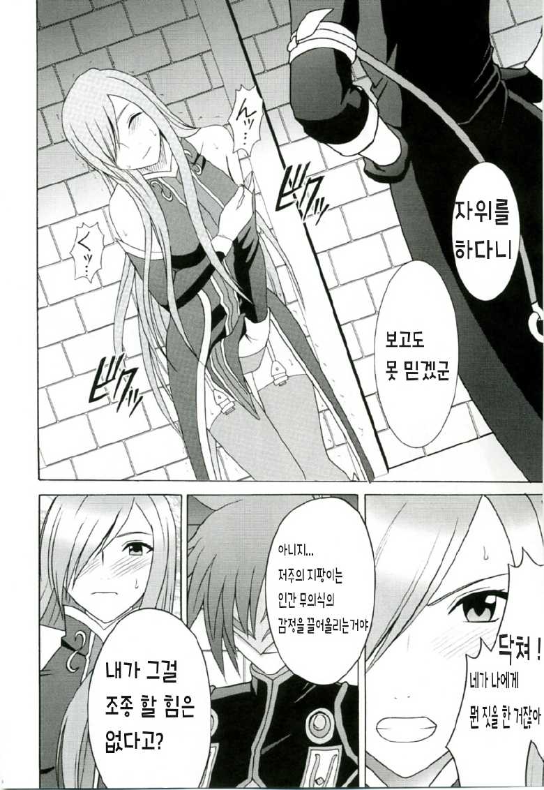 (Reitaisai 3) [Crimson (Carmine)] Teia no Namida (Tales of the Abyss) [Korean] - Page 9