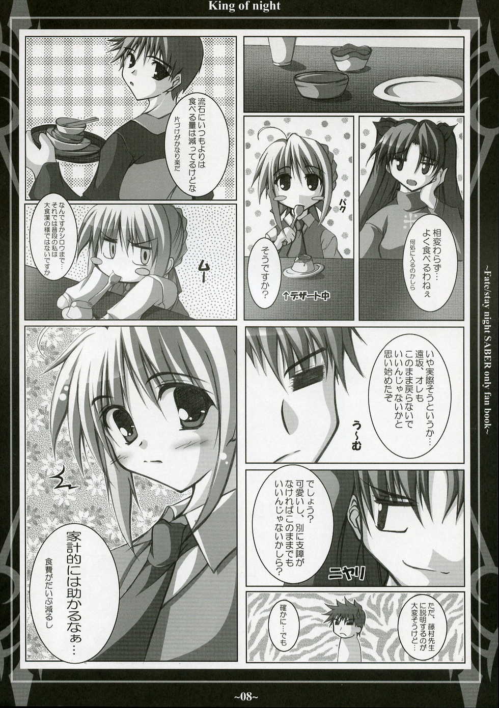 (Mimiket 10) [BANDIT (10mo, SYU)] Ao no Kishiou (Fate/stay night) - Page 7