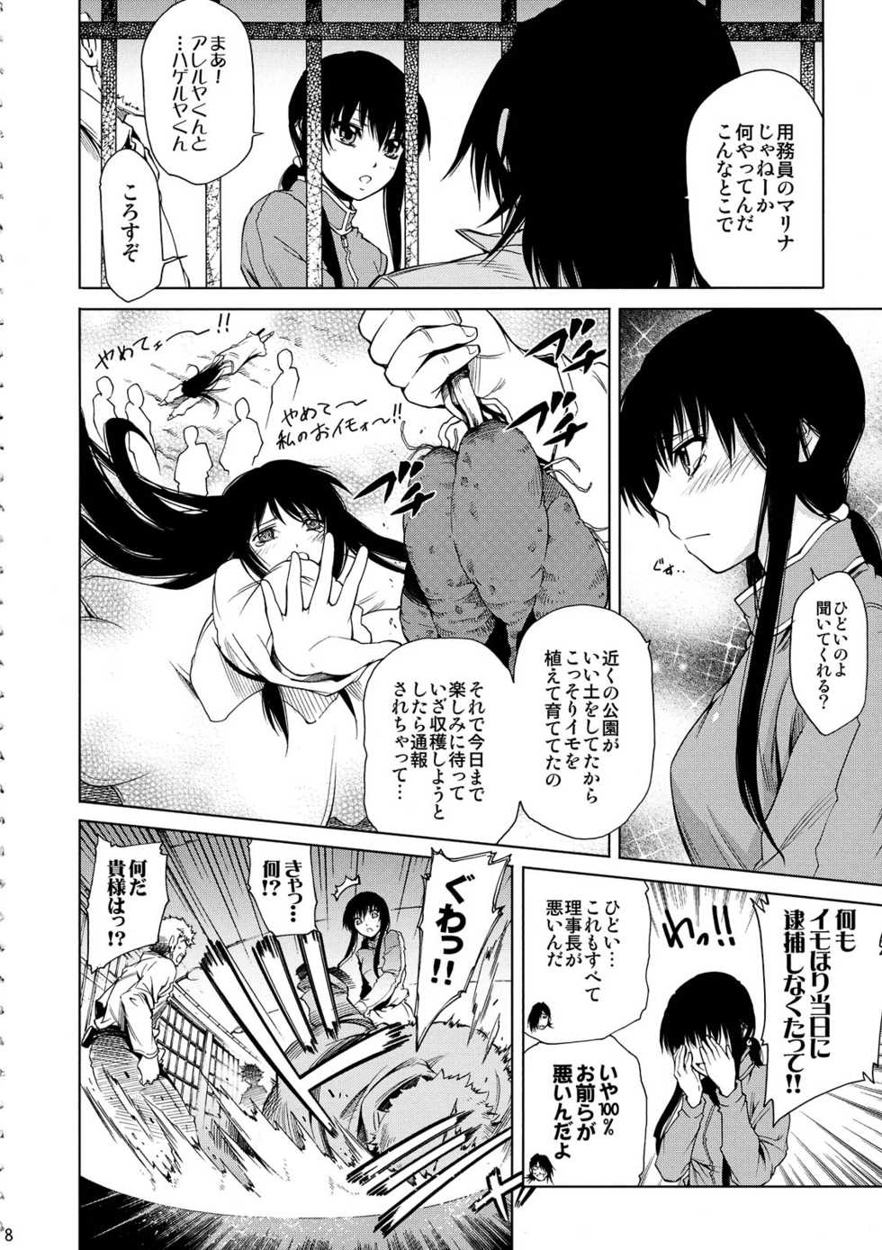 (C75) [OMEGA 2-D] Shiritsu Toremi Gakuen Honoo no Kainyu Tenkousei Second Season (Gundam00) - Page 8