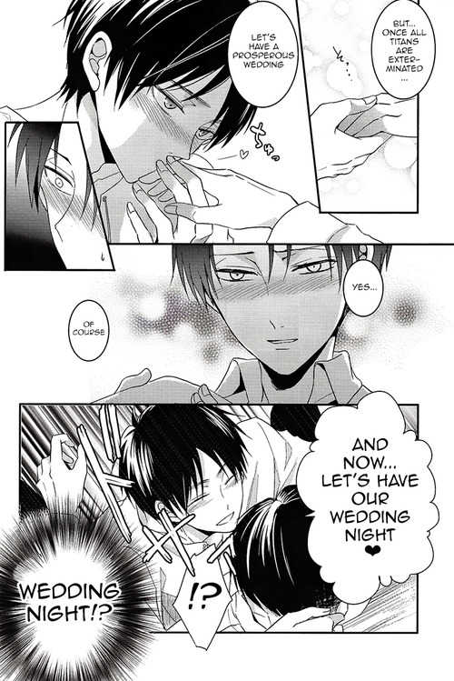(C86) [UNAP! (Maine)] Kekkon Shiyo! | Let's get married! (Shingeki no Kyojin) [English] {heichoulicious} - Page 8
