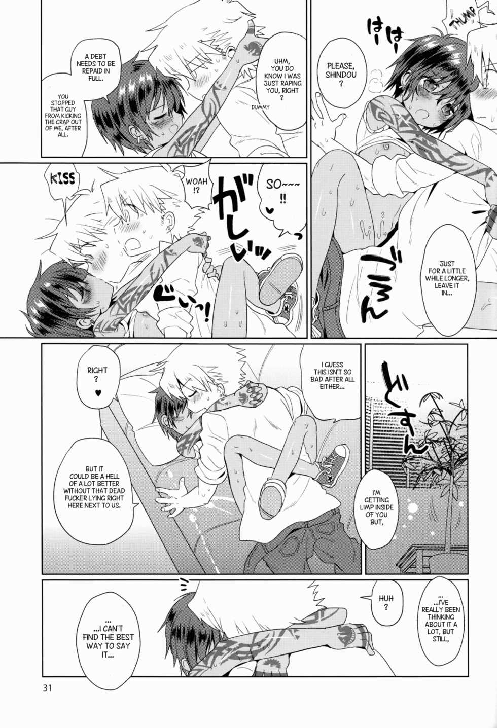 (Shota Scratch 18) [Catcher in the Rye (Kurokawa Juso)] Akunin [English] {Masamune & Boutoku} - Page 32