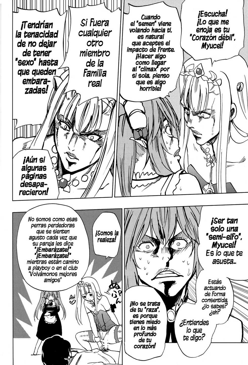 (C85)[Tsunken (Men's)] Outbreak Harem (Outbreak Company) [Spanish] [InF] - Page 24