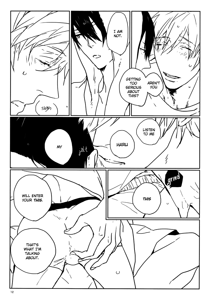 (SPARK8) [Golden Bunny (Kamiya)] Melty (Free!) [English] [Sea-breeze Romance] - Page 11