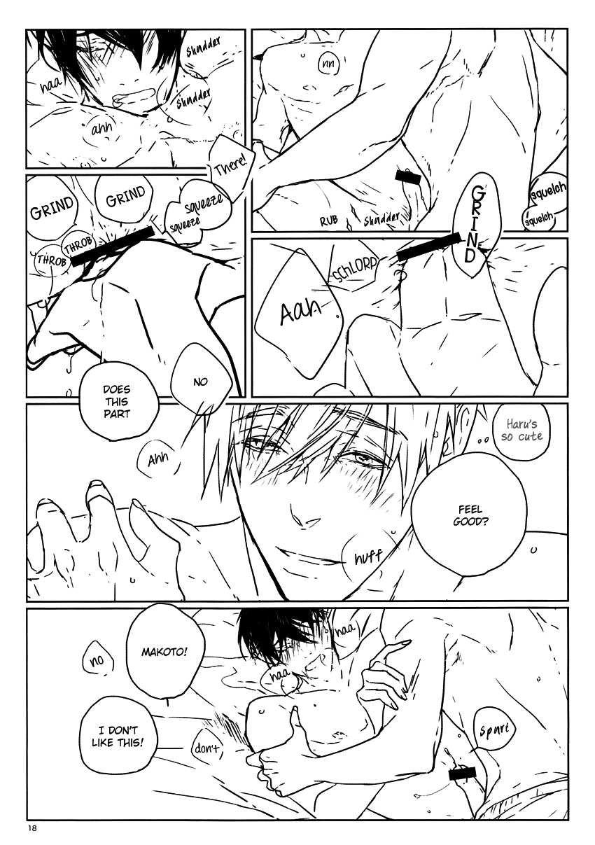 (SPARK8) [Golden Bunny (Kamiya)] Melty (Free!) [English] [Sea-breeze Romance] - Page 17