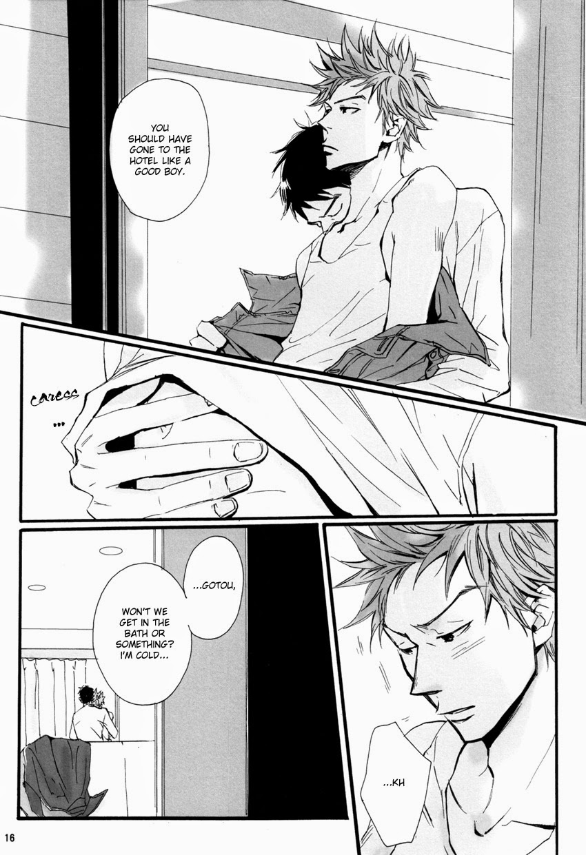 [unoderi (Unohana Iroha, Unohana Tsukuba)] Ai to Hana to Heiwa no Kankin (Giant Killing) [English] {Blue Spring Scans} - Page 15