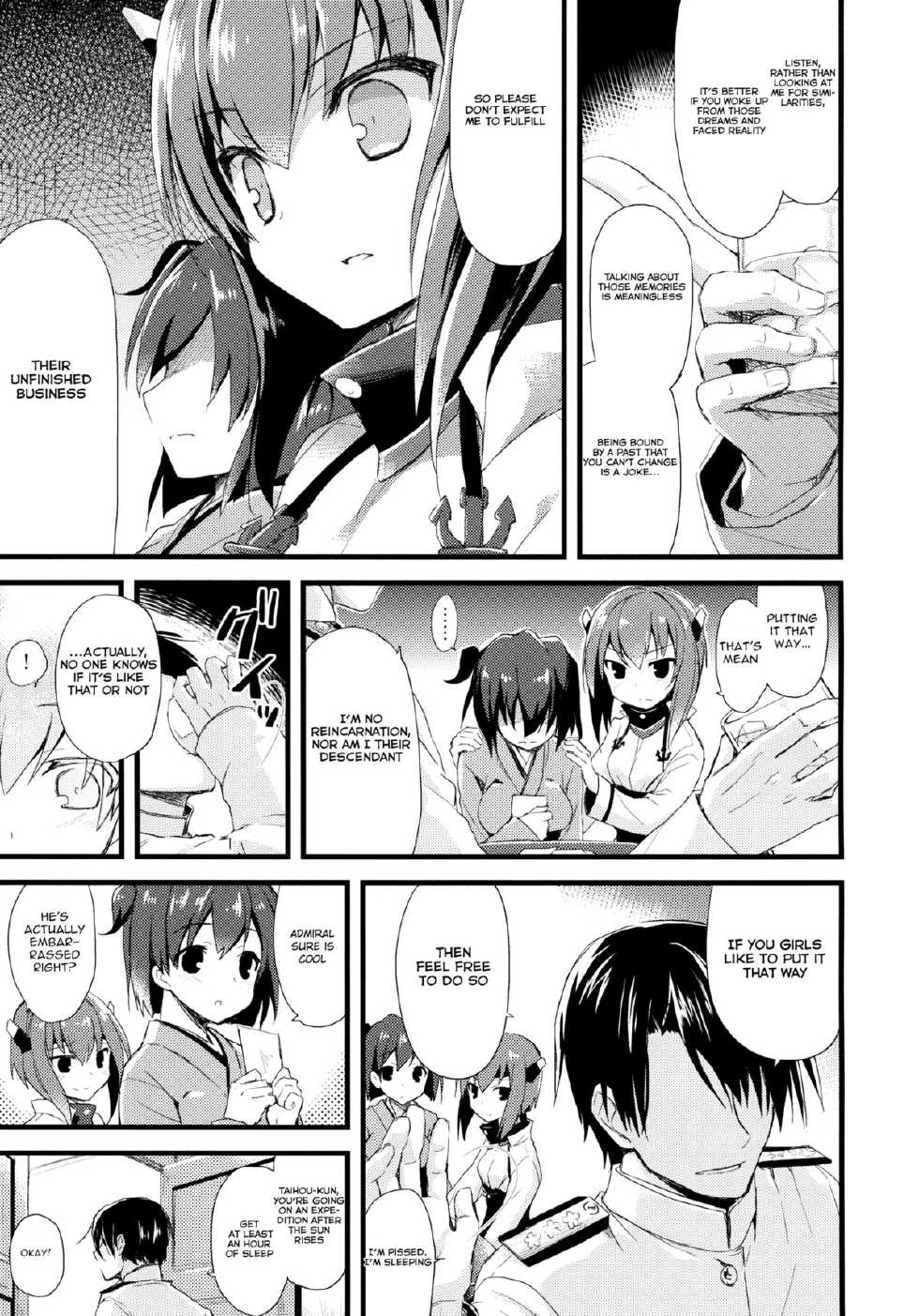 (COMIC1☆8) [AYUEST (Ayuya)] 21 Seiki to Rensou (Kantai Collection -KanColle-) [English] [L-san] - Page 7