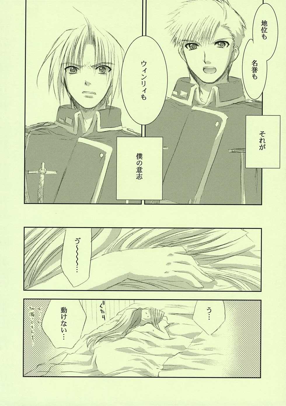 (C67) [FANTASY WIND (Shinano Yura)] FRAGMENT OF FUTURE (Fullmetal Alchemist) - Page 39