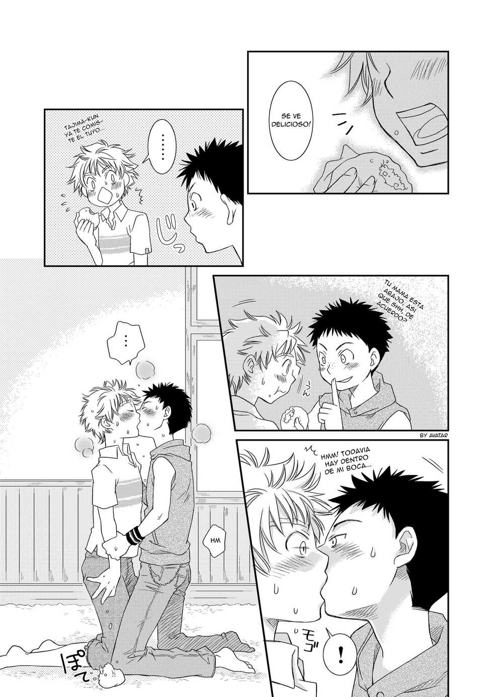 (Shota Scratch Special Shota Petit) [Blue Drop (Guri)] Tennen Shikou Salvage (Ookiku Furikabutte) [Spanish] [Avatar-kun] - Page 10