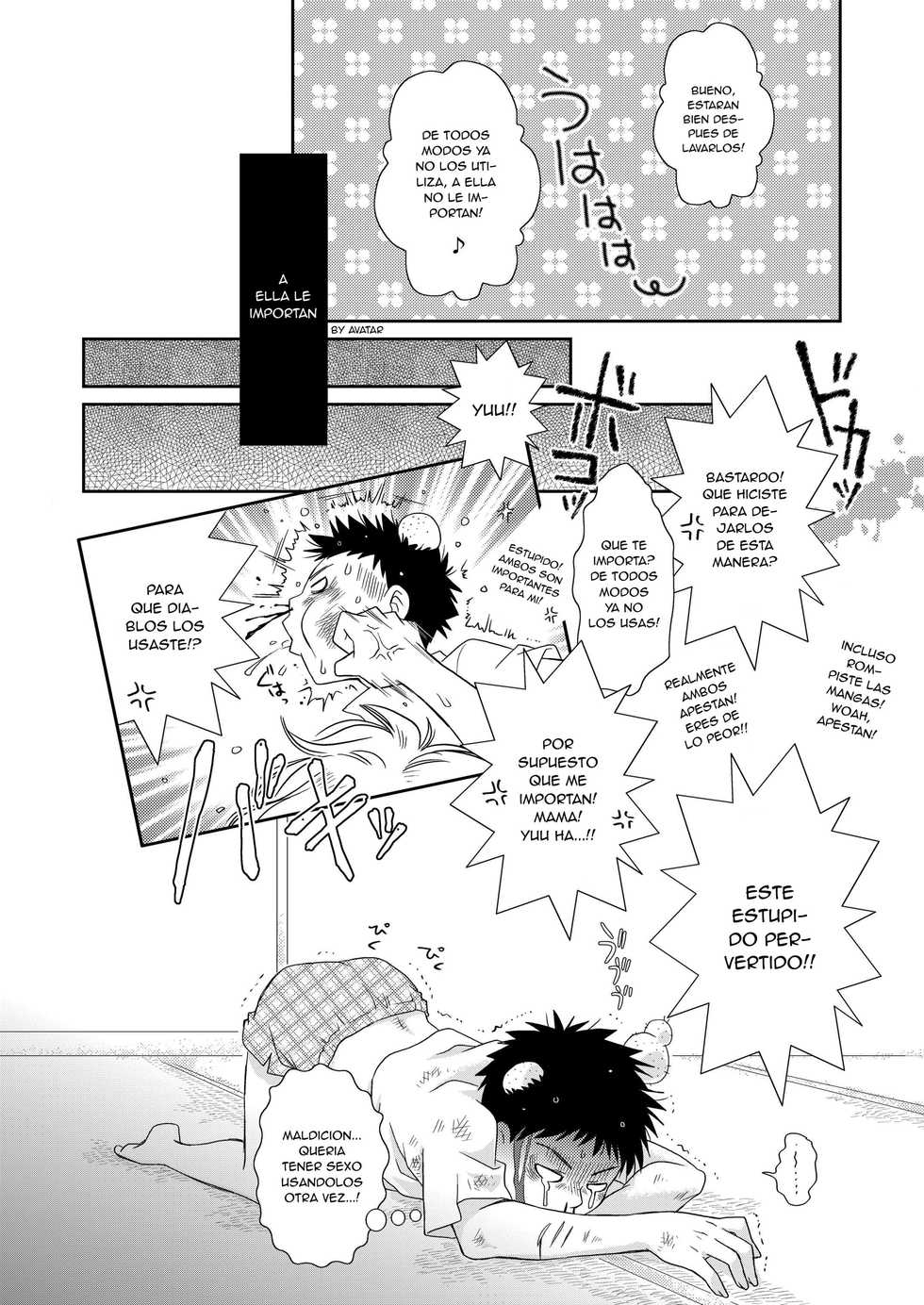(Shota Scratch Special Shota Petit) [Blue Drop (Guri)] Tennen Shikou Salvage (Ookiku Furikabutte) [Spanish] [Avatar-kun] - Page 30
